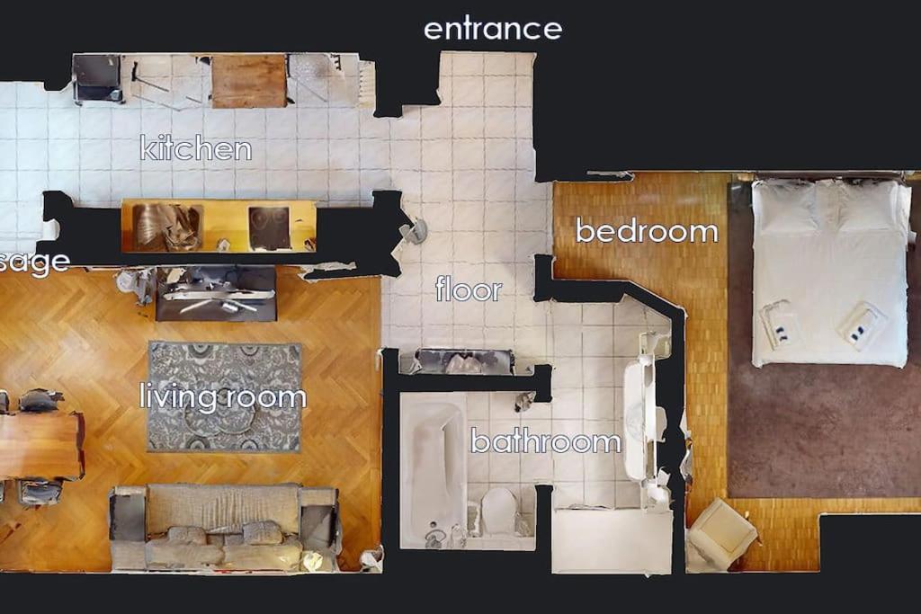 Executive 1 Bedroom Flat, City Center Цюрих Экстерьер фото